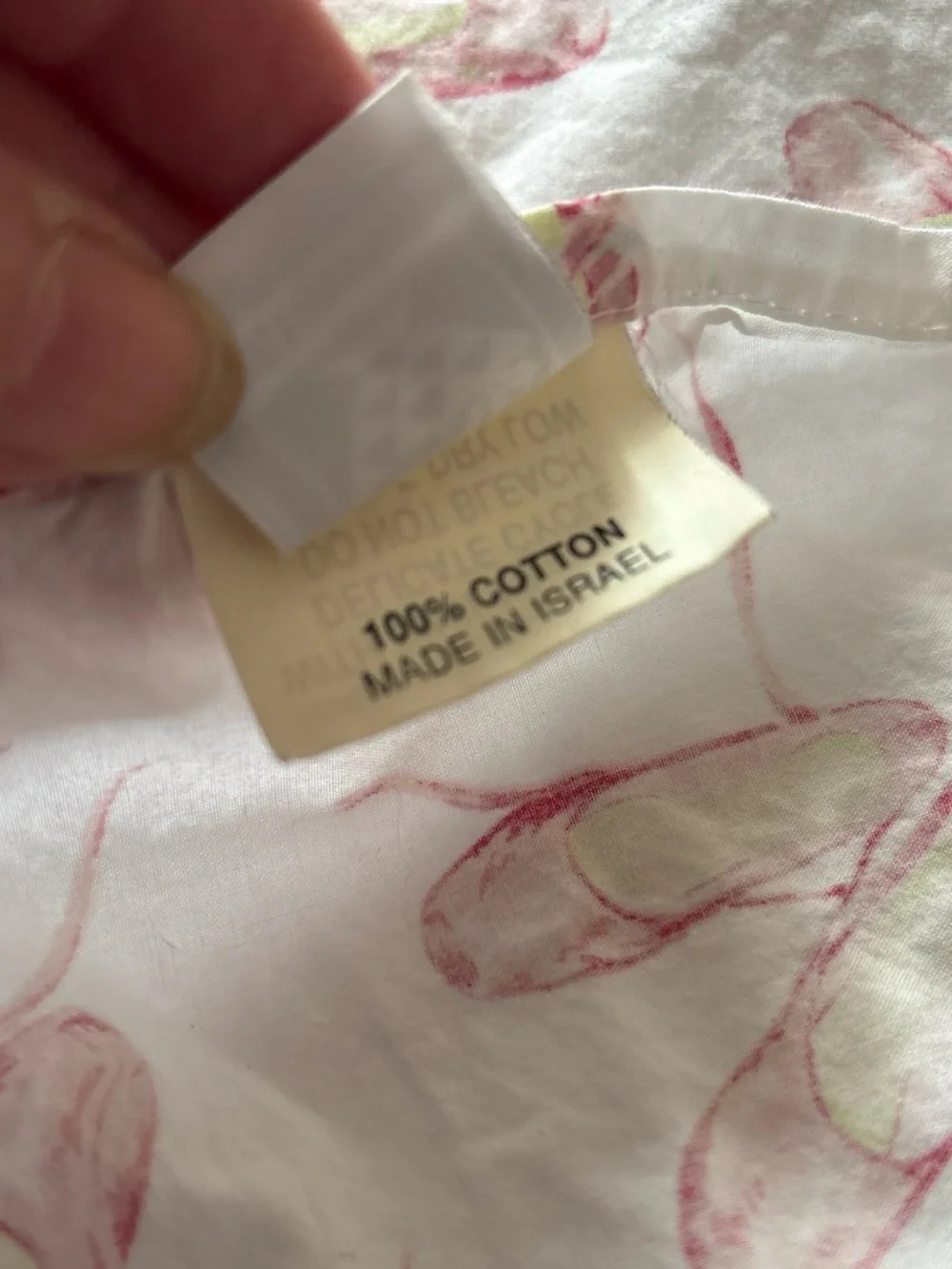Tradition by Pamela Klein full sheet white and pink ballerina pinkquilt with red
